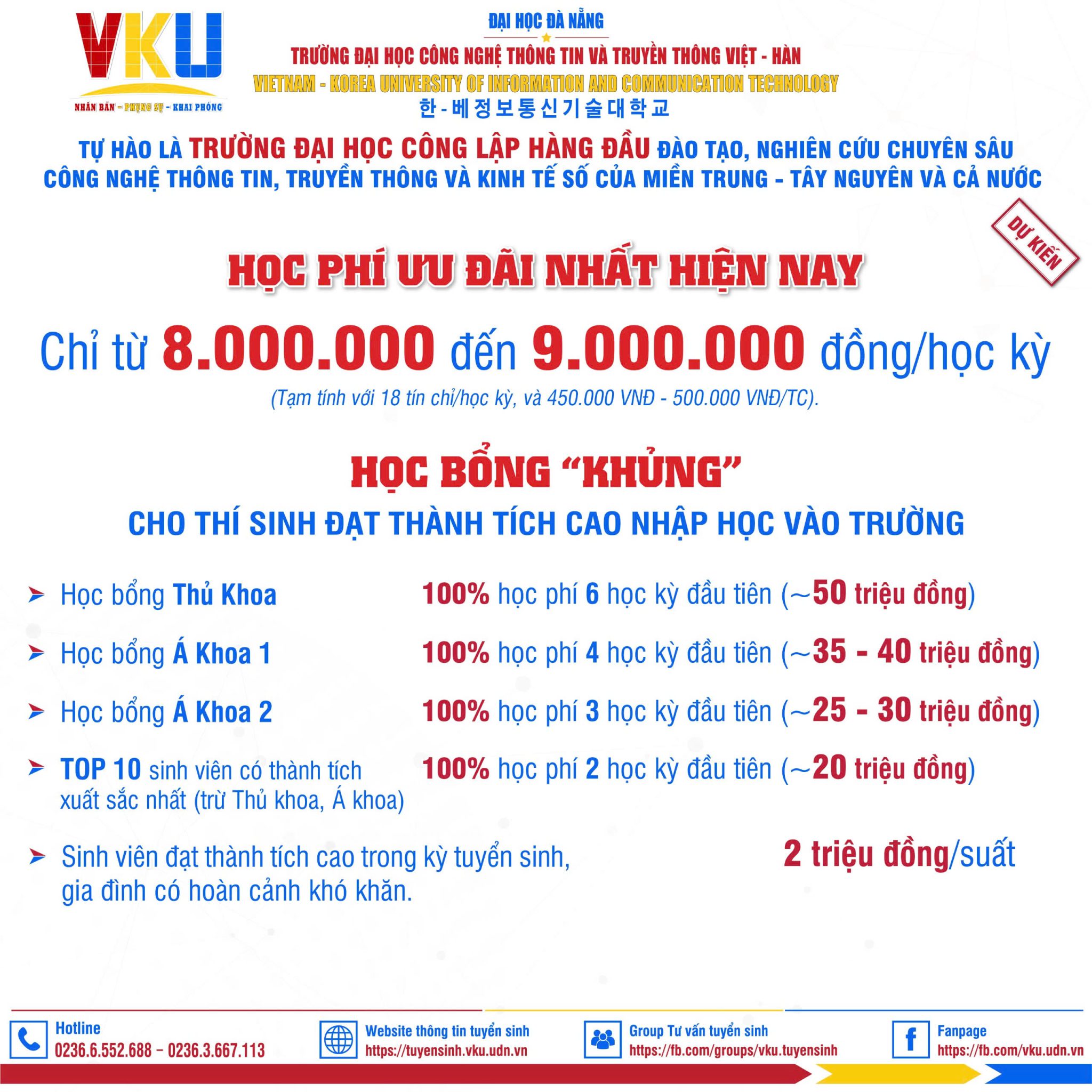 Học phí ưu đãi